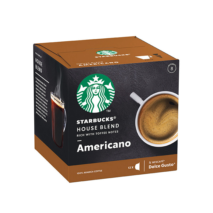 星巴克 Starbucks DG胶囊咖啡-特选综合美式（雀巢多趣酷思咖啡机适用）12颗/盒*3